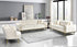 Q&P Furniture London sofa set with plush cushions, modern design, and neutral fabric upholstery in a stylish living room setting.