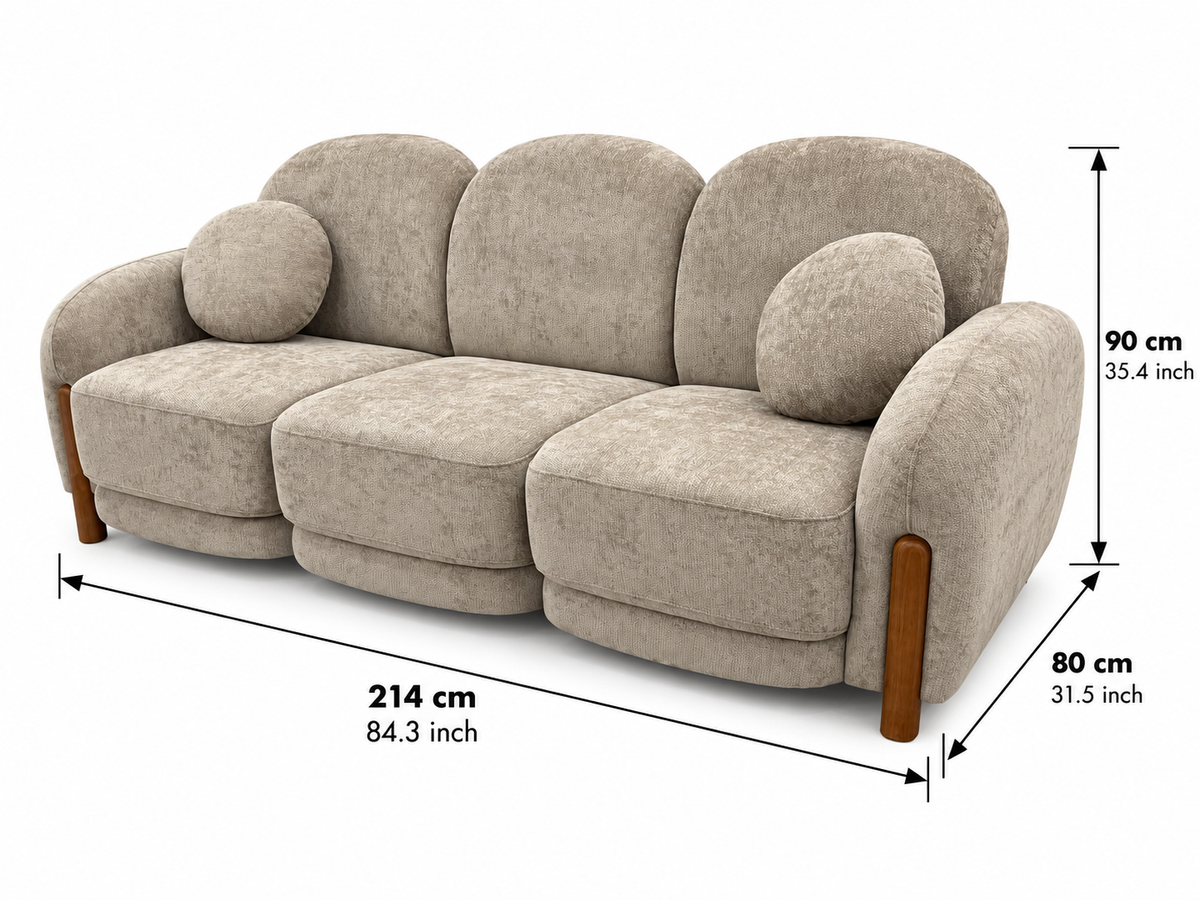 Daffodil Sofa Set – Modern 3+2+1 Living Room Sofa Collection