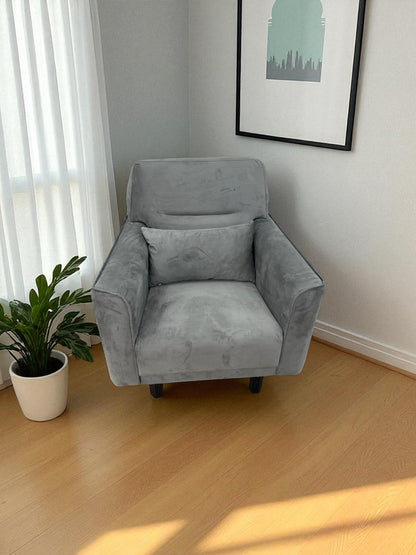 FLORA SOFA SET-VELVET/COTTON