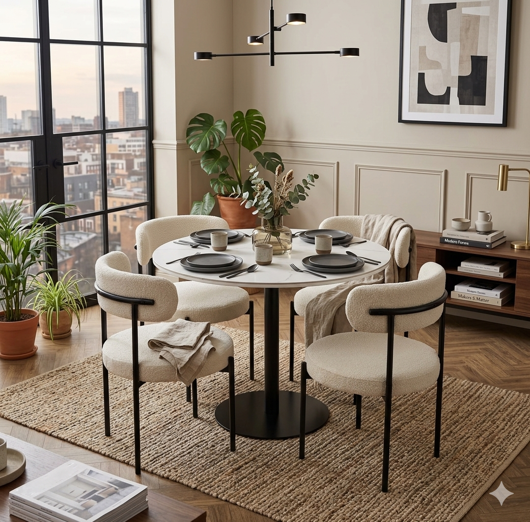 Luxe Round Dining Table