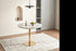Black Luxe Folding Round Dining Table – Silver Chrome, Gold Chrome & Matt Black