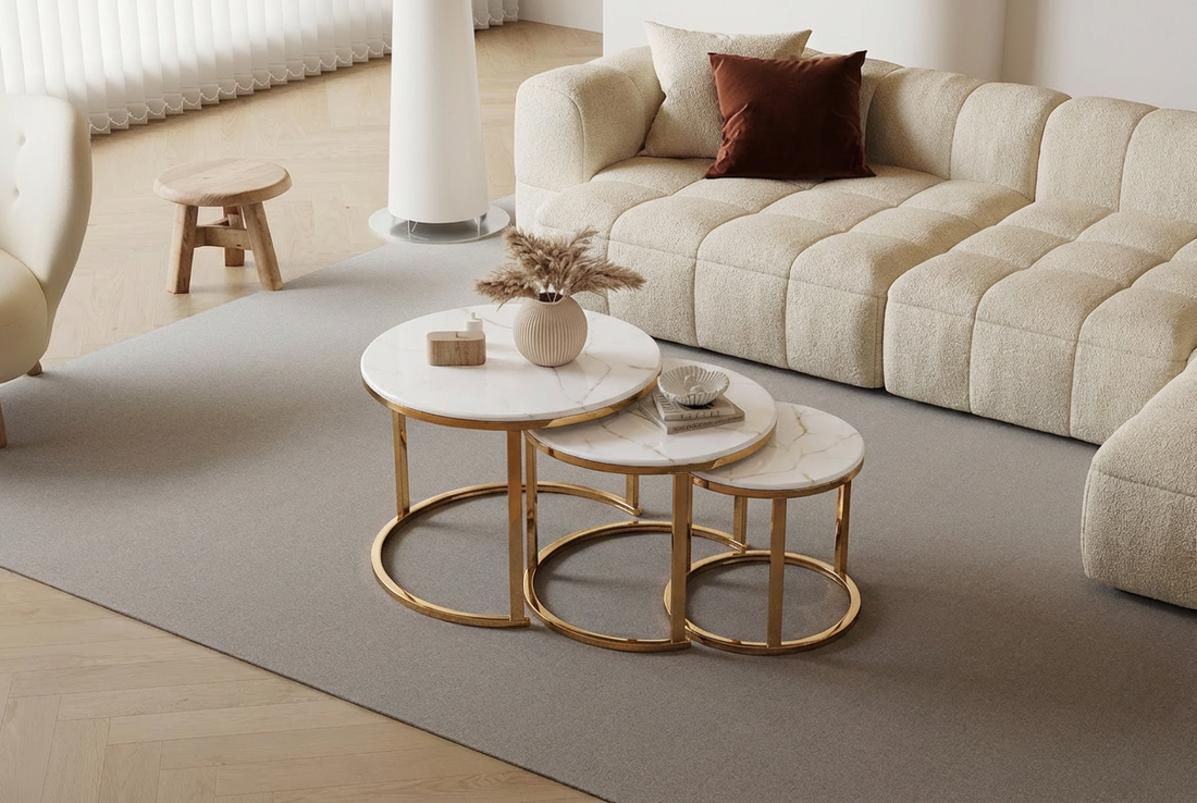 Vienna Nesting Coffee Tables Q&P Furniture