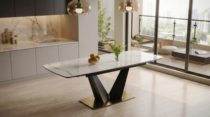 Lumia Extendable Dining Table Set