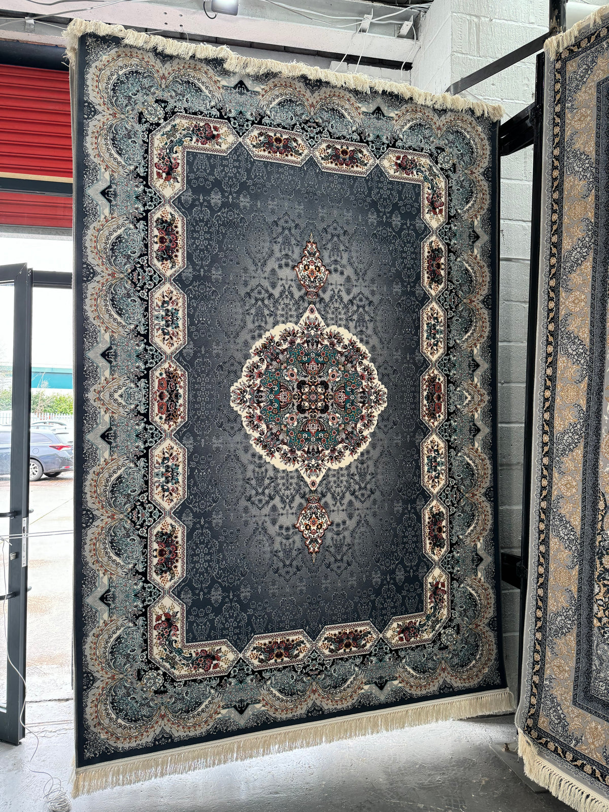 Soraya Persian Rug – Elegant Luxury Medallion Design | QRF 108