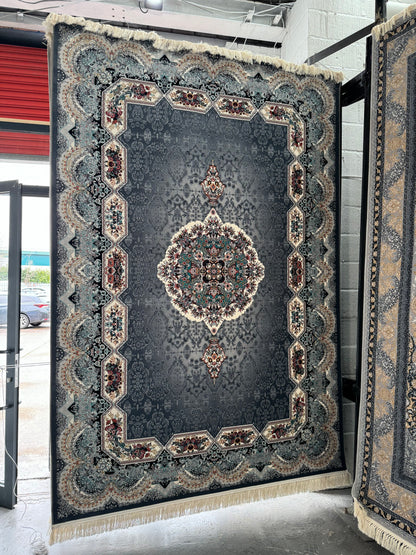 Soraya Persian Rug – Elegant Luxury Medallion Design | QRF 108