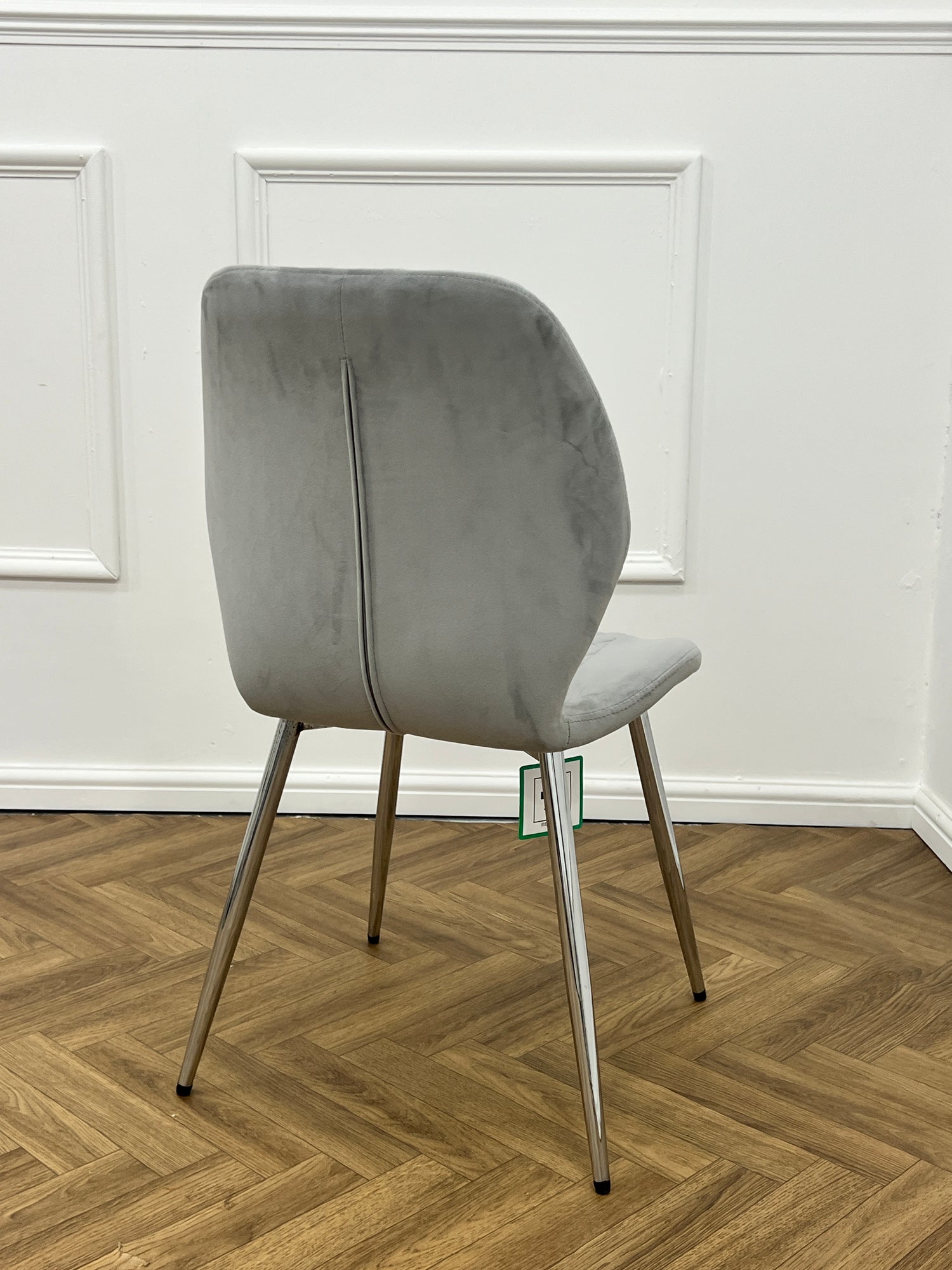 FLORANCE DINING CHAIR-LIGHT GREY