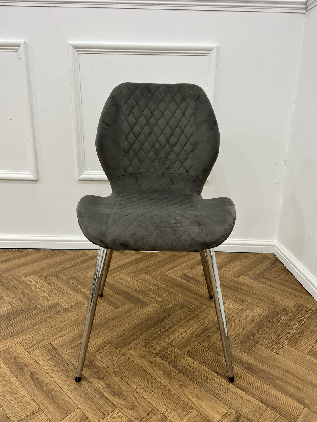 FLORANCE DINING CHAIR-DARK GREY
