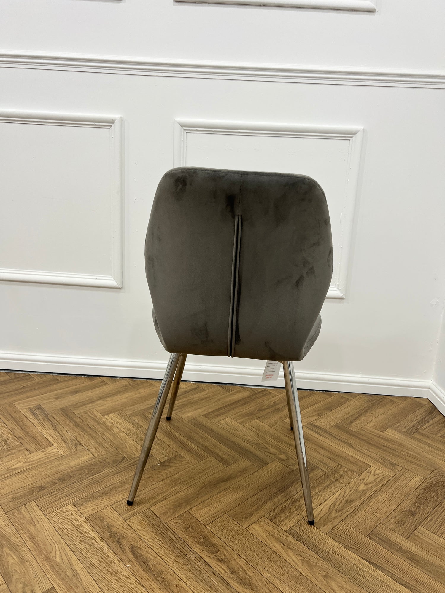 FLORANCE DINING CHAIR-DARK GREY