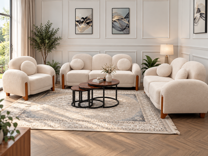 Daffodil Sofa Set – Modern 3+2+1 Living Room Sofa Collection
