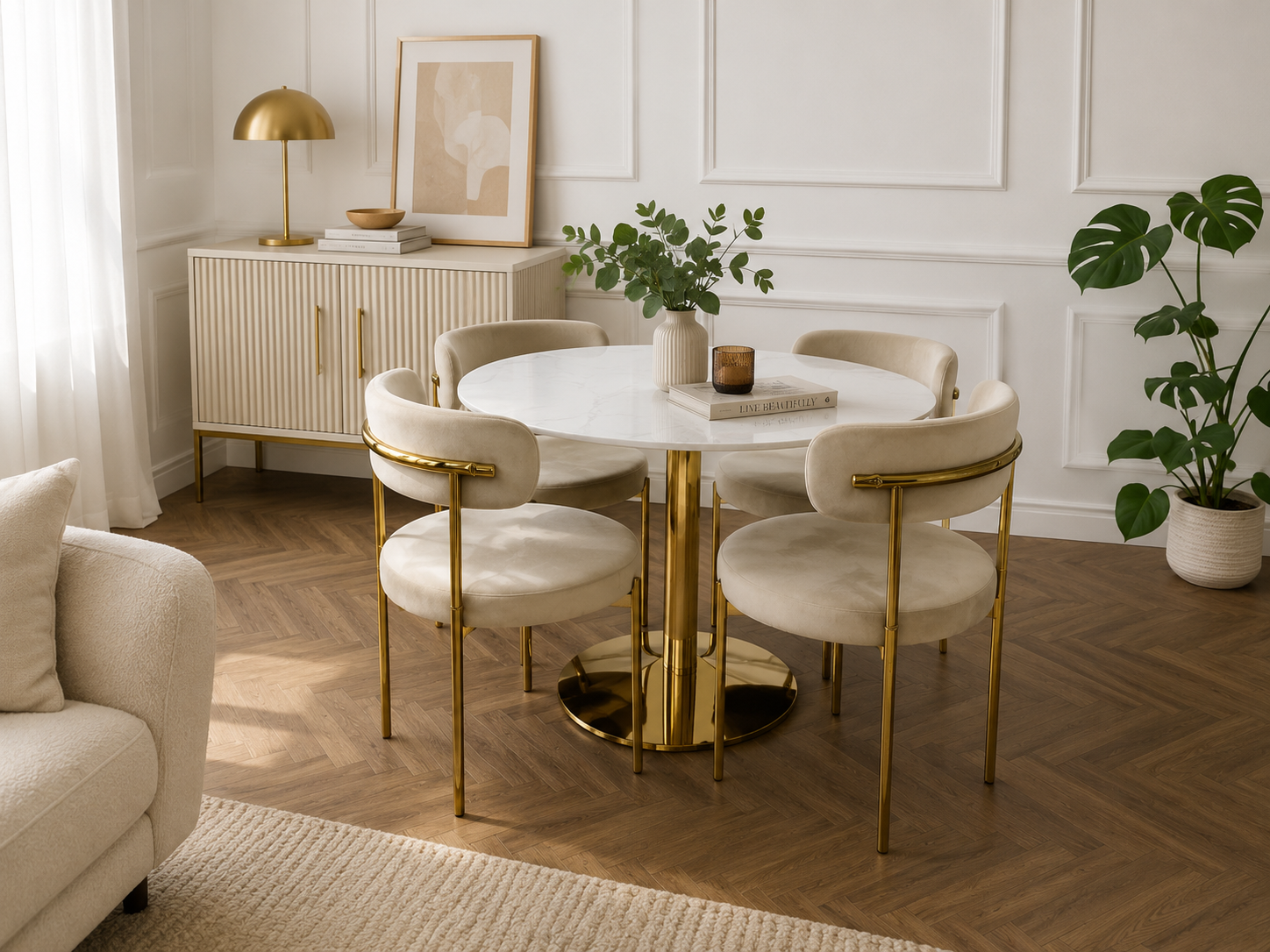 Gold London Luxury Living Collection