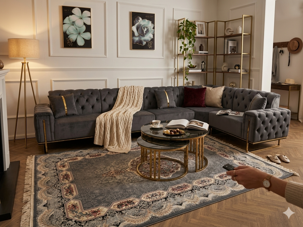 KING CORNER SOFA