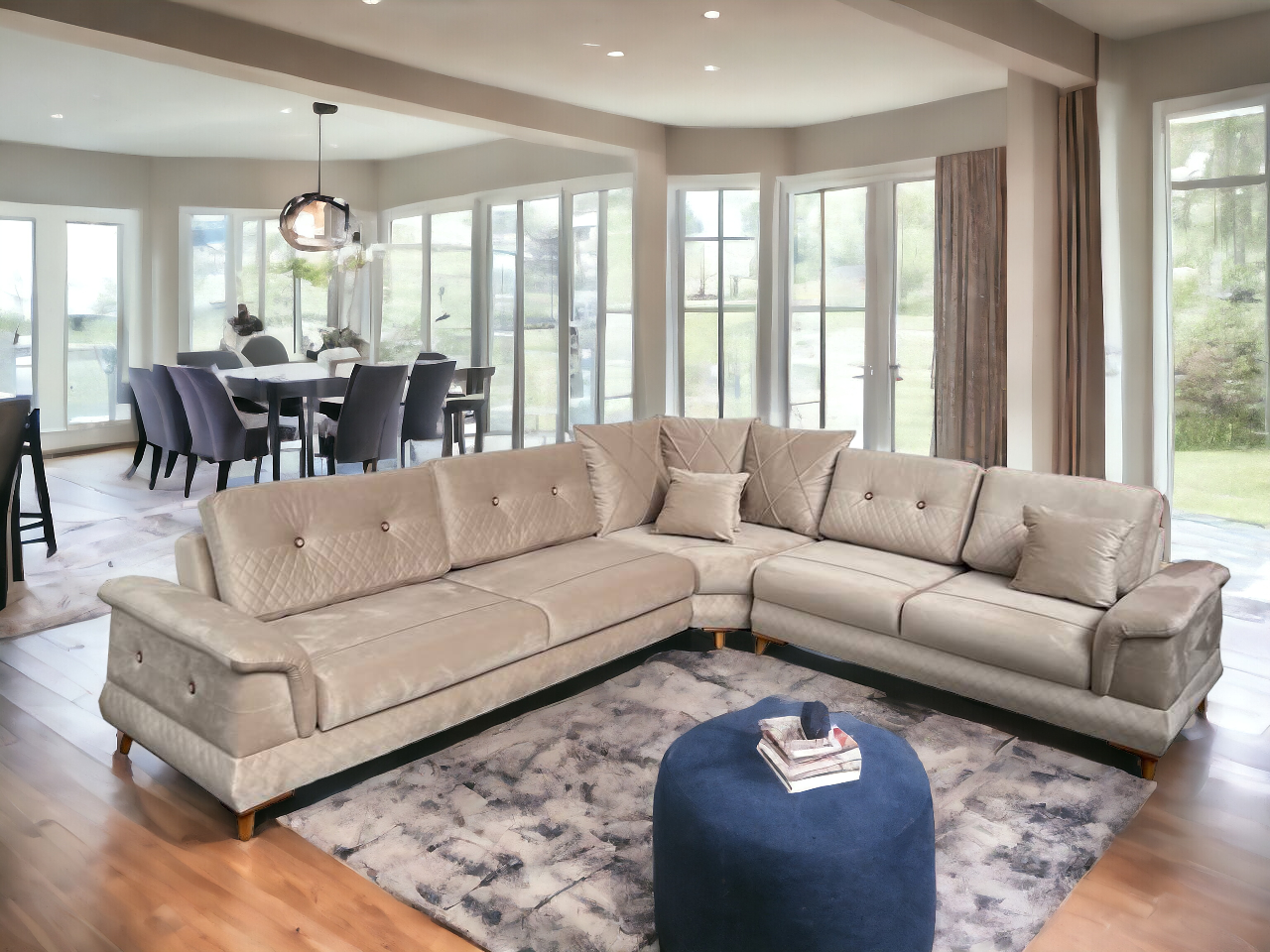 Royal Corner Sofa bed with storage