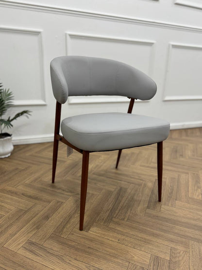 Mila dining chair-light grey