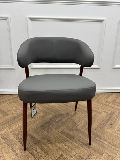 Mila Dining Chair-DArk grey