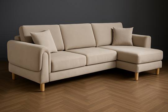 Lavender Corner Sofa bed storage