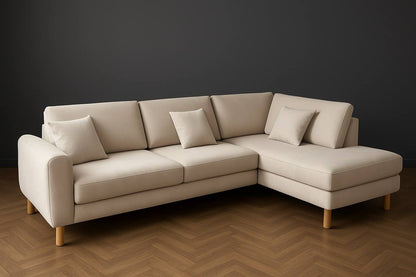 Lavender Corner Sofa bed storage