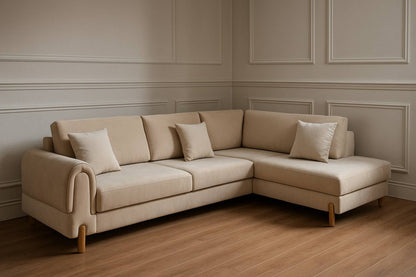 Lavender Corner Sofa bed storage