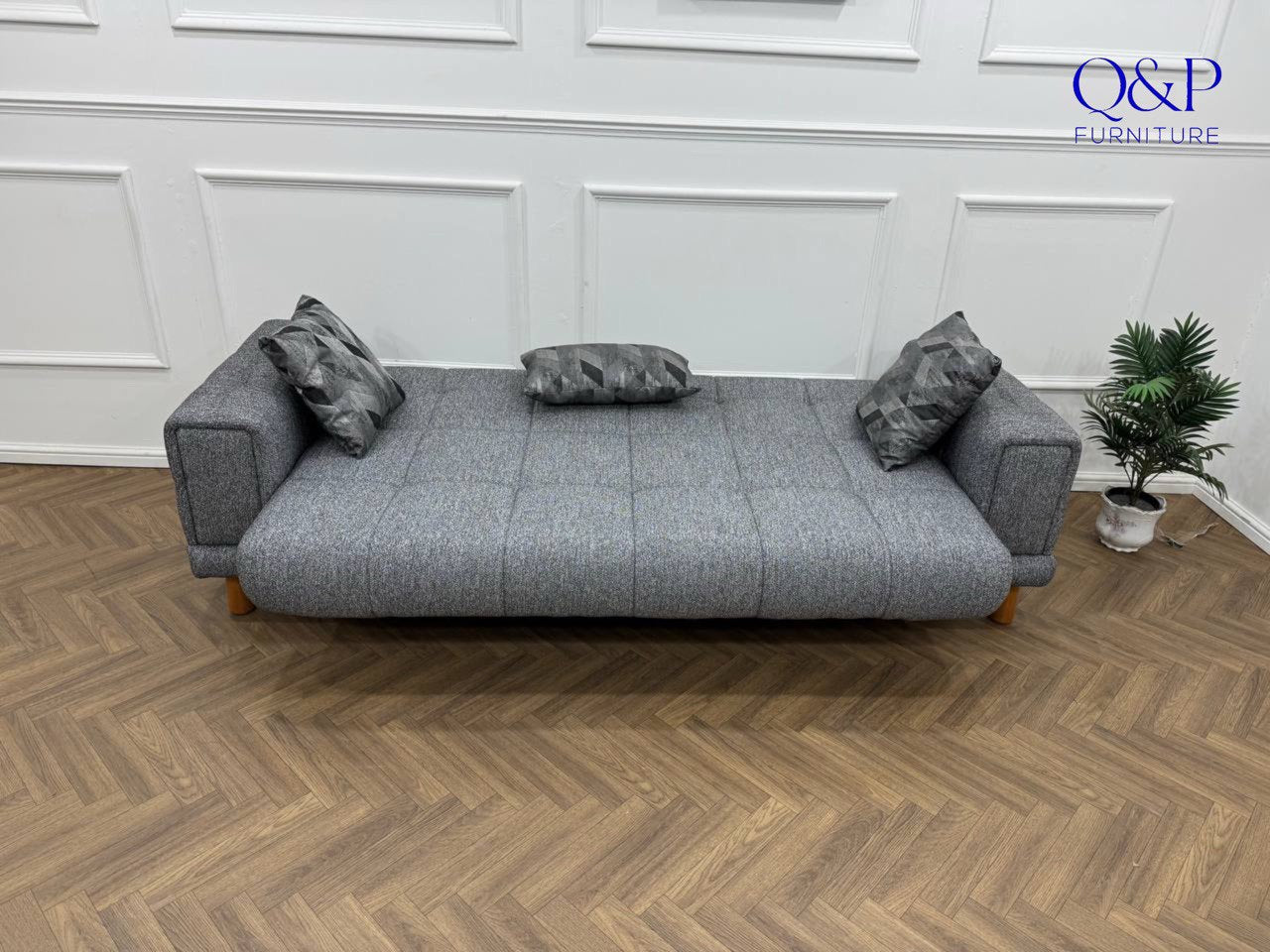 FLORA SOFA SET-VELVET/COTTON