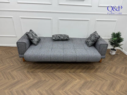 FLORA SOFA SET-VELVET/COTTON