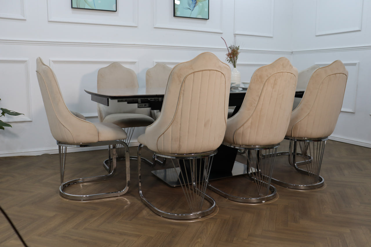 Lumia Extendable Dining Table Set