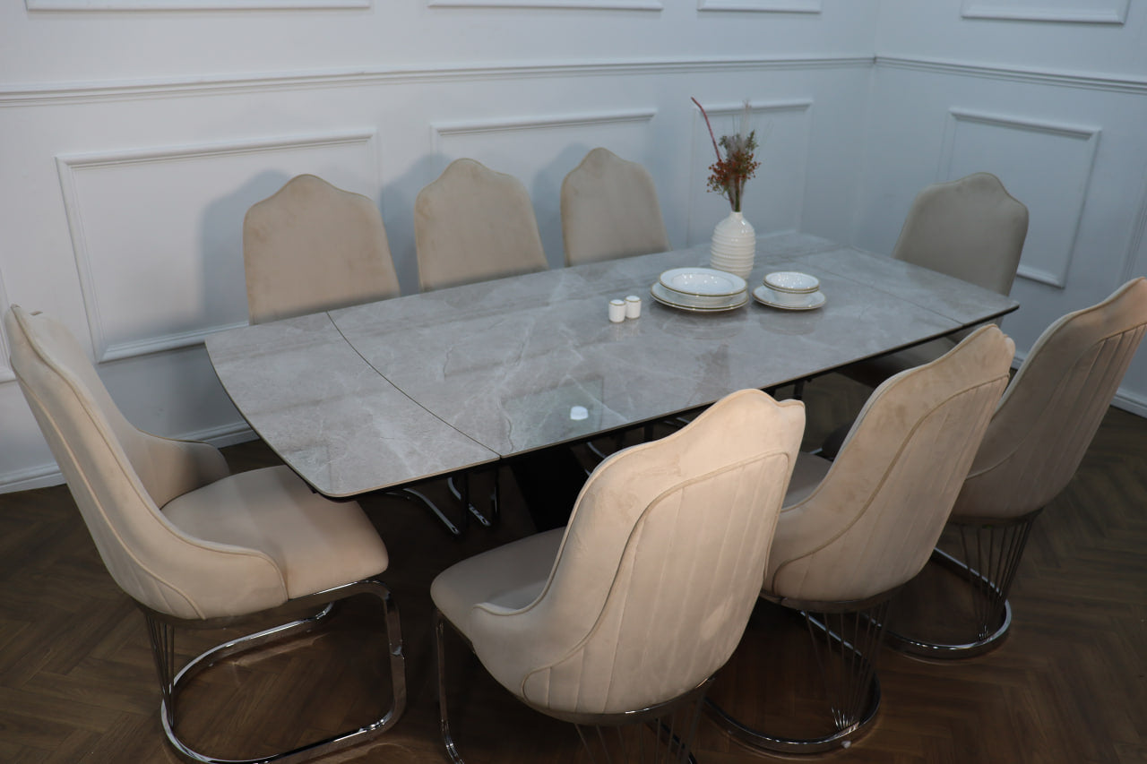 Lumia Extendable Dining Table Set