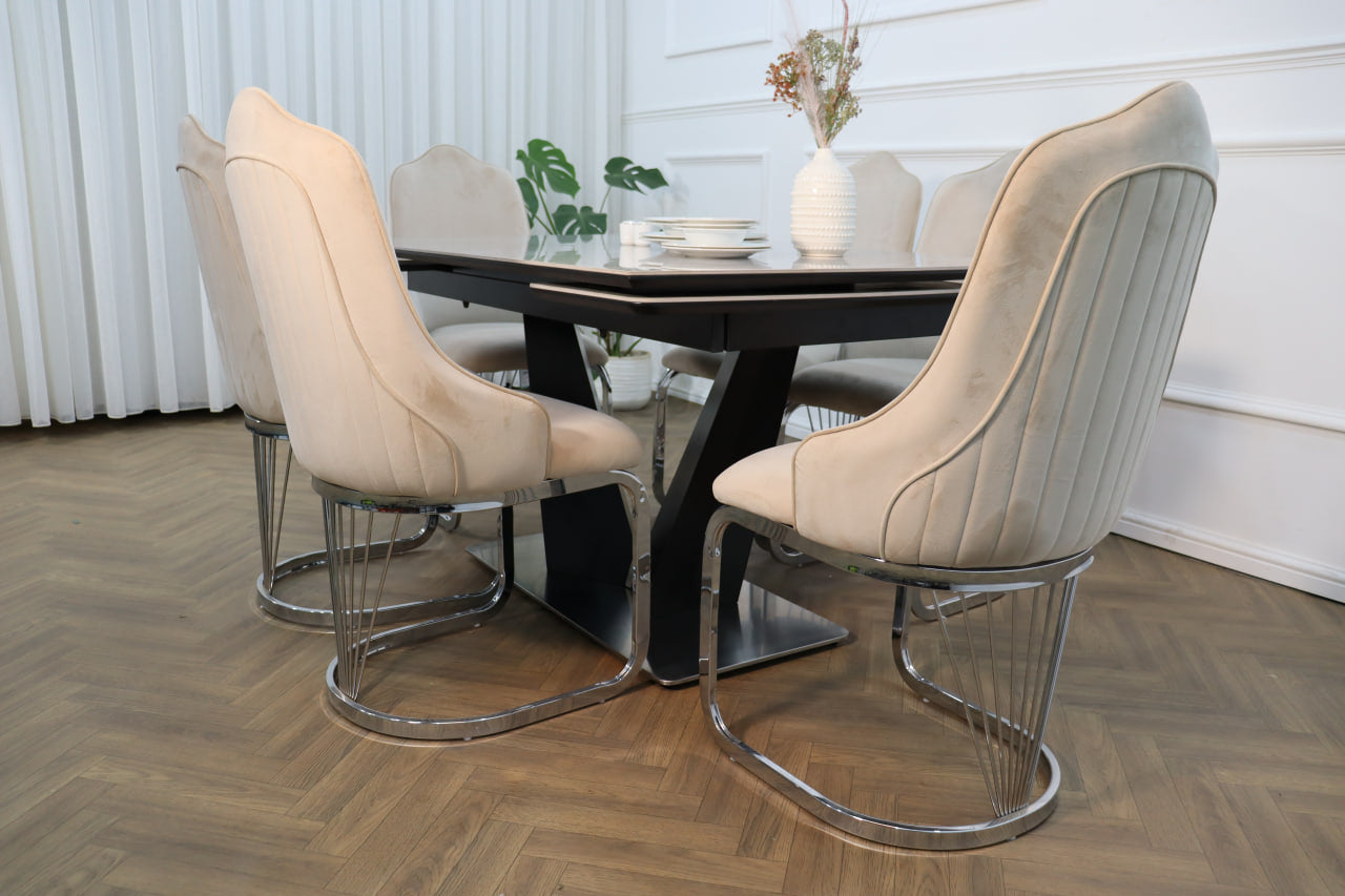 Lumia Extendable Dining Table Set