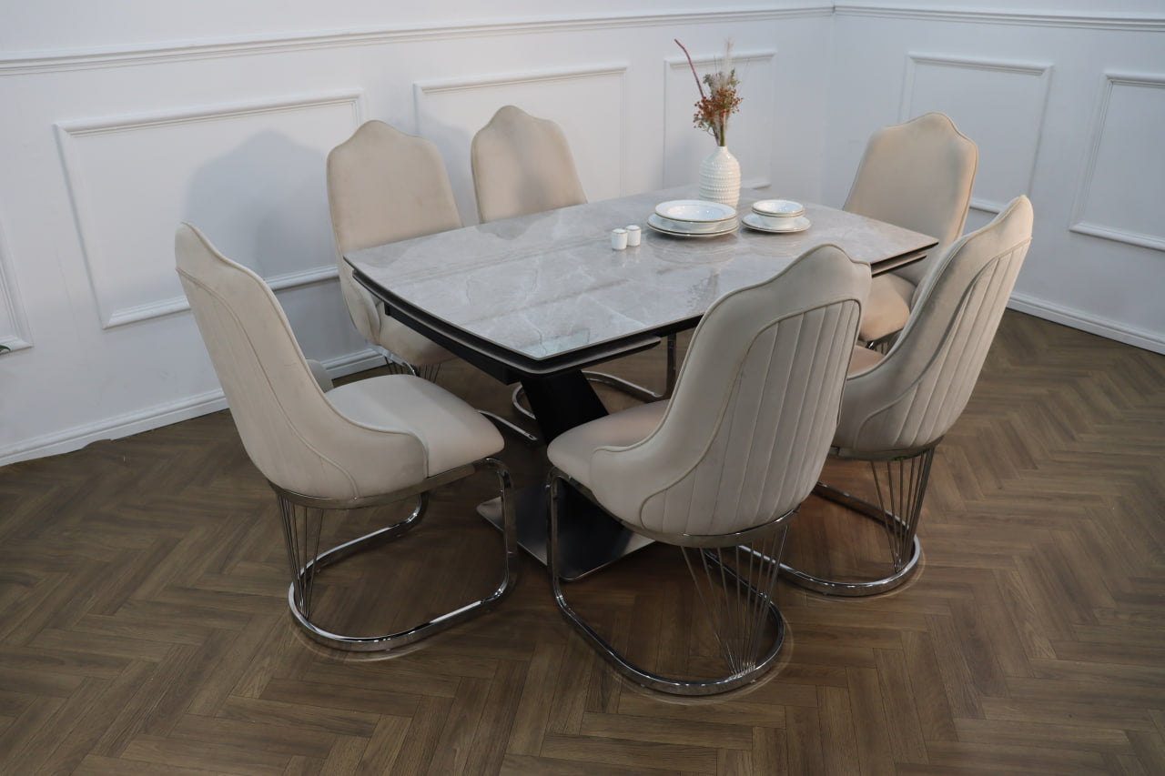 Lumia Extendable Dining Table Set