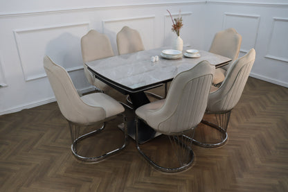 Lumia Extendable Dining Table Set