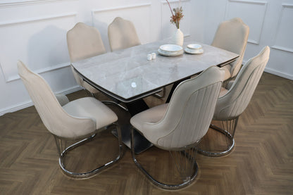 Lumia Extendable Dining Table Set
