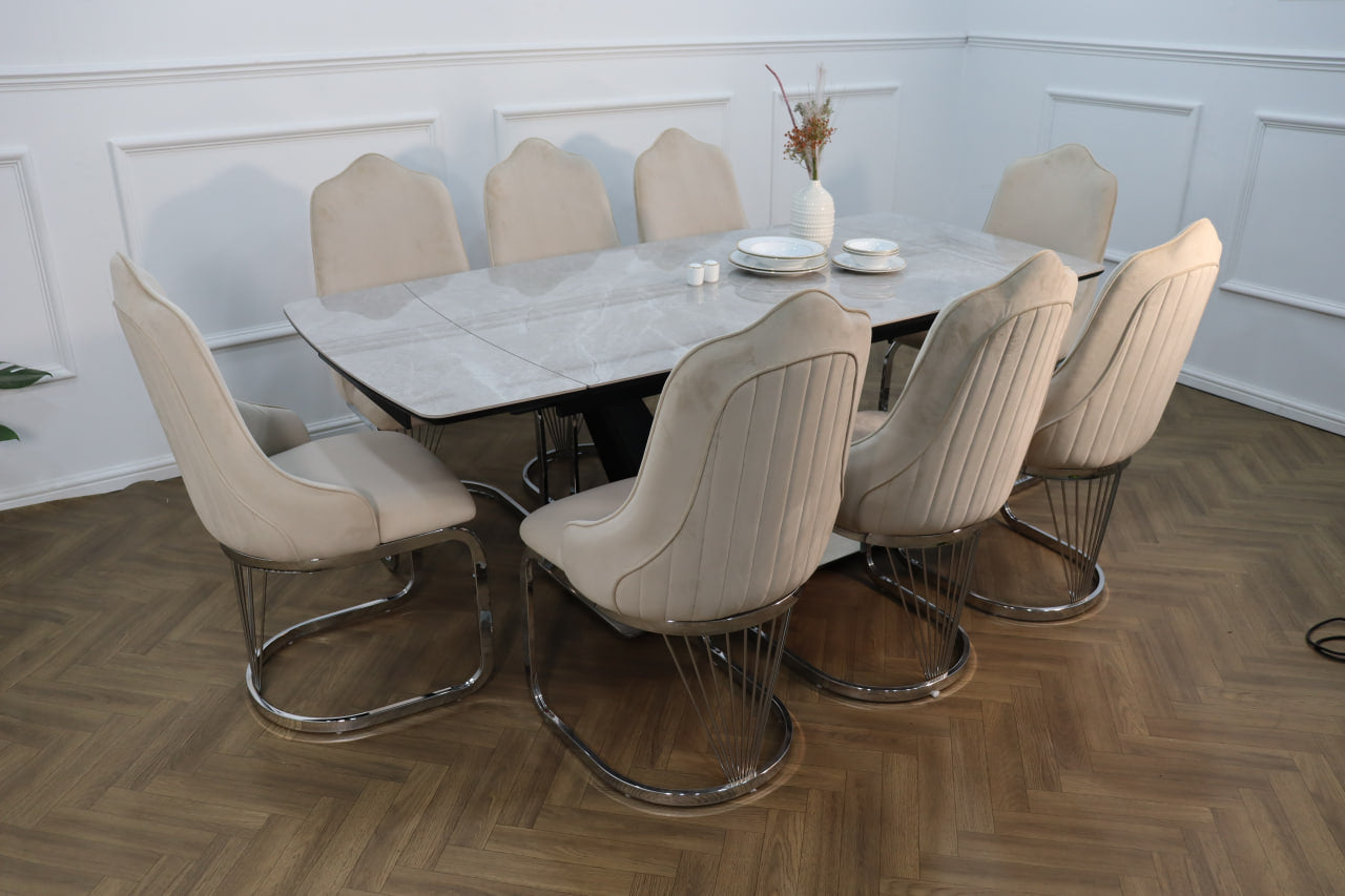 Lumia Extendable Dining Table Set