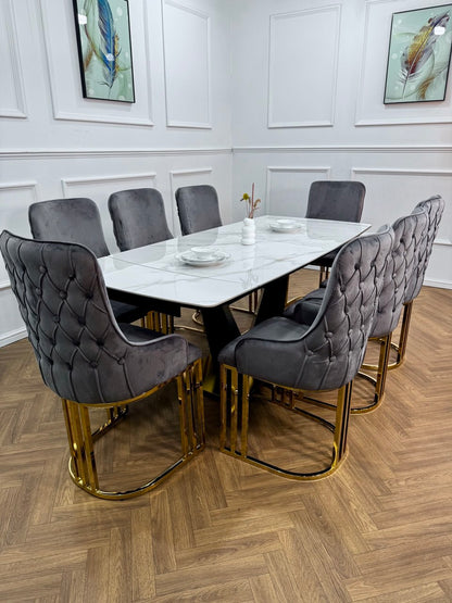 Lumia Extendable Dining Table Set