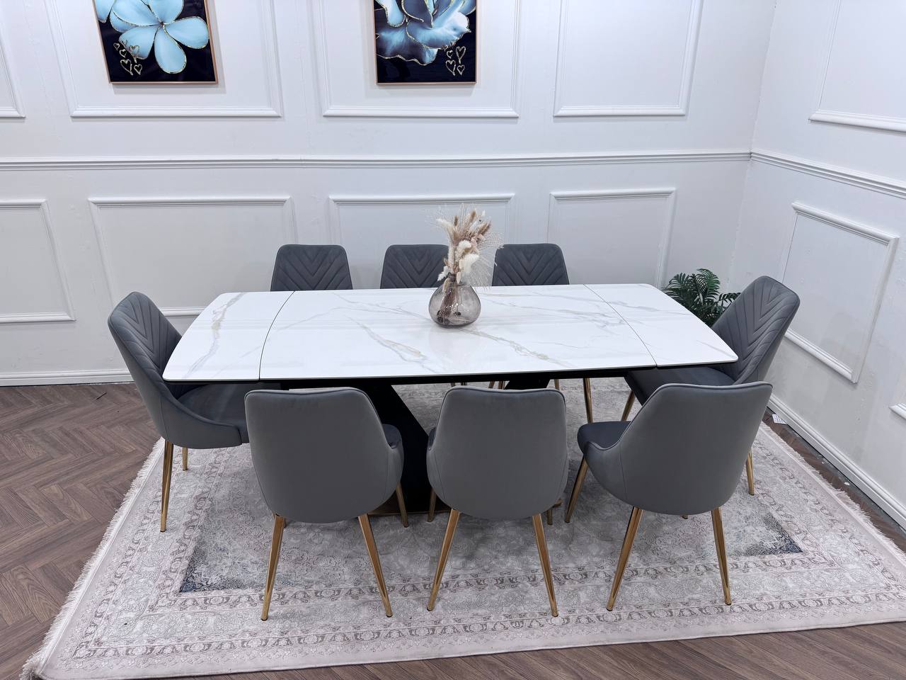 Lumia Extendable Dining Table Set