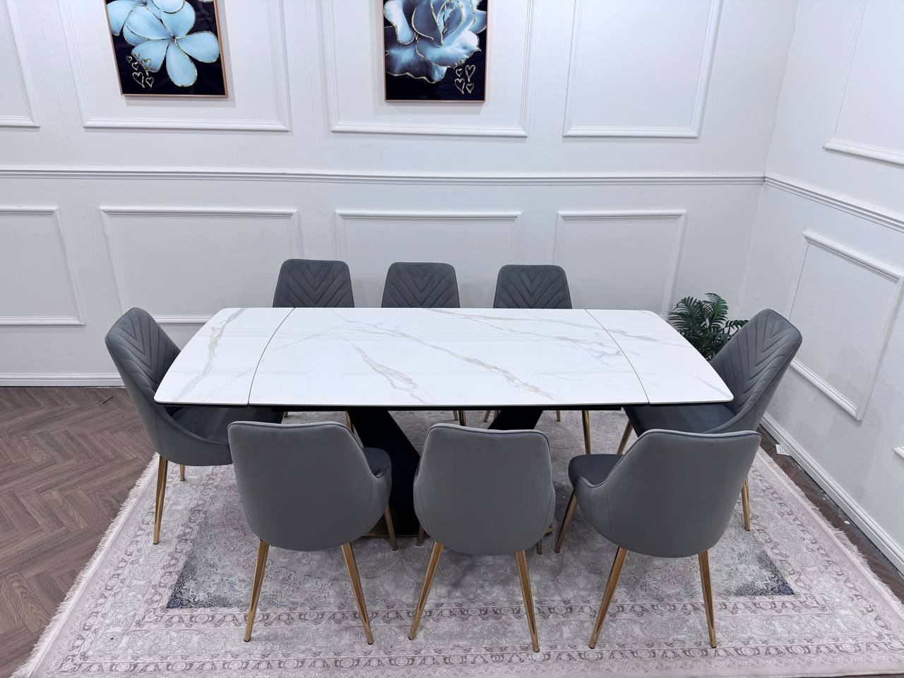 Paris Extend Dining Table Set