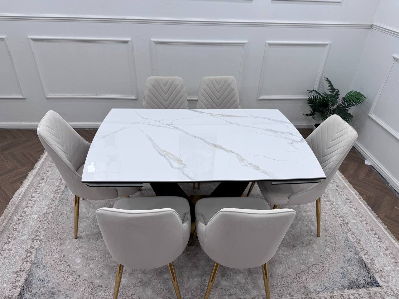 Paris Extend Dining Table Set