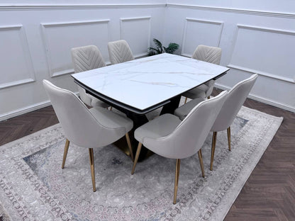 Paris Extend Dining Table Set