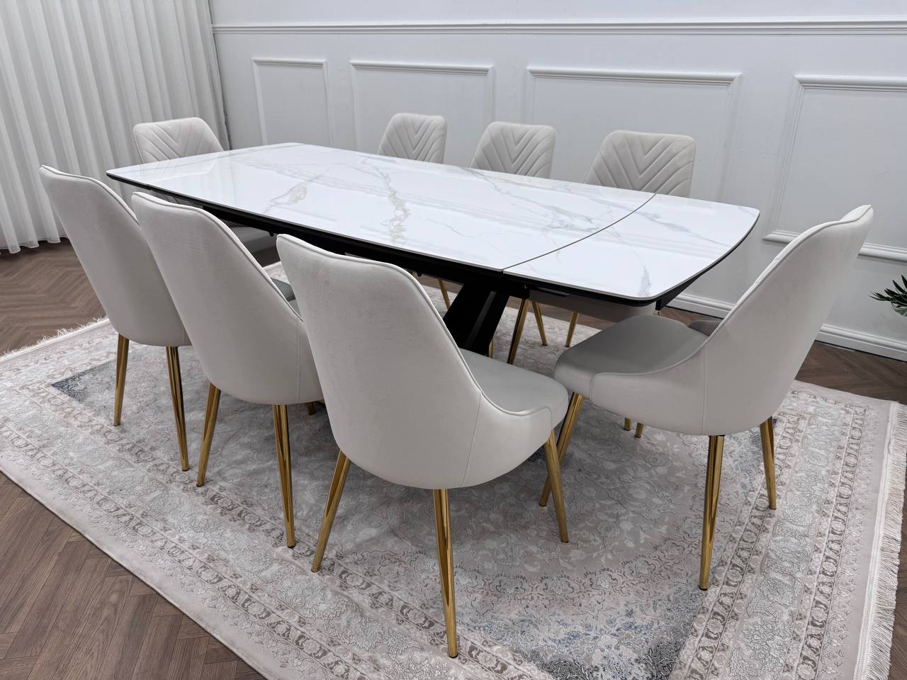 Paris Extend Dining Table Set