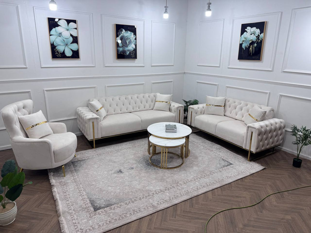 Gray King Sofa Set