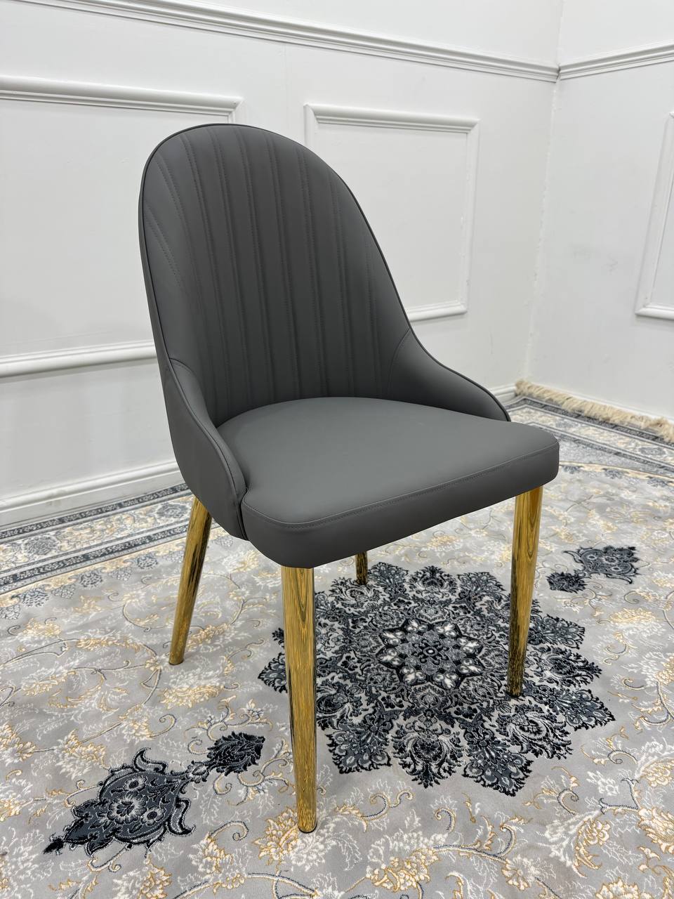Elara Luxury Extendable Marble-Effect Dining Table Set