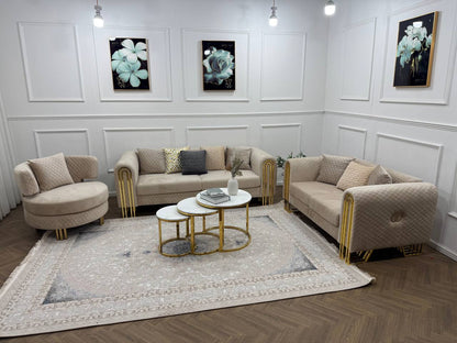 Lilac Luxury Sofa Set