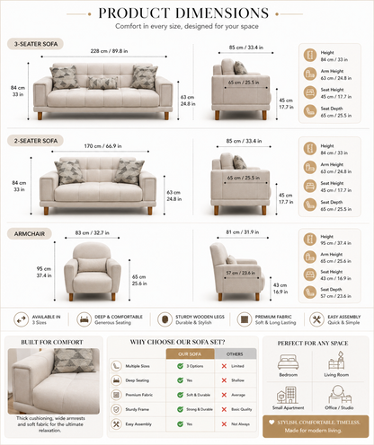 Q&amp;P Furniture Flora sofa set in luxurious velvet with plush cushions and modern design, perfect for stylish living rooms.