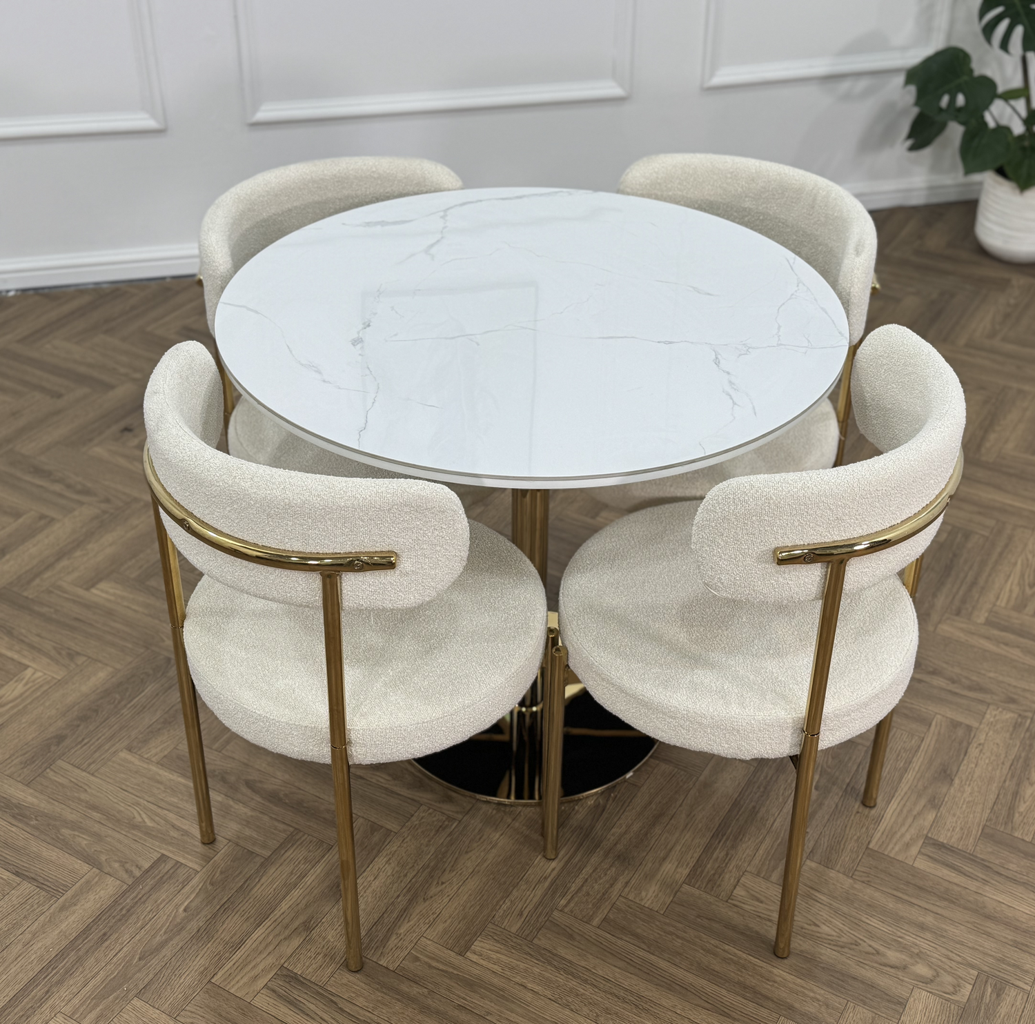 Luxe Dining Chair - Gold