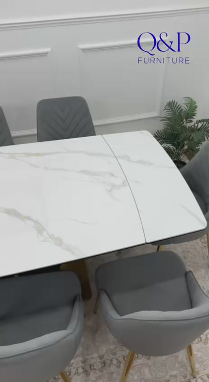 Lumia Extendable Dining Table Set