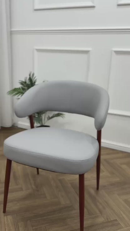 Zeno Dining Set-Light Grey