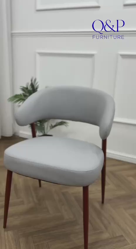 Mila dining chair-light grey