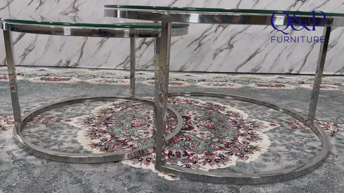 Veyra Nesting Coffee Table Set