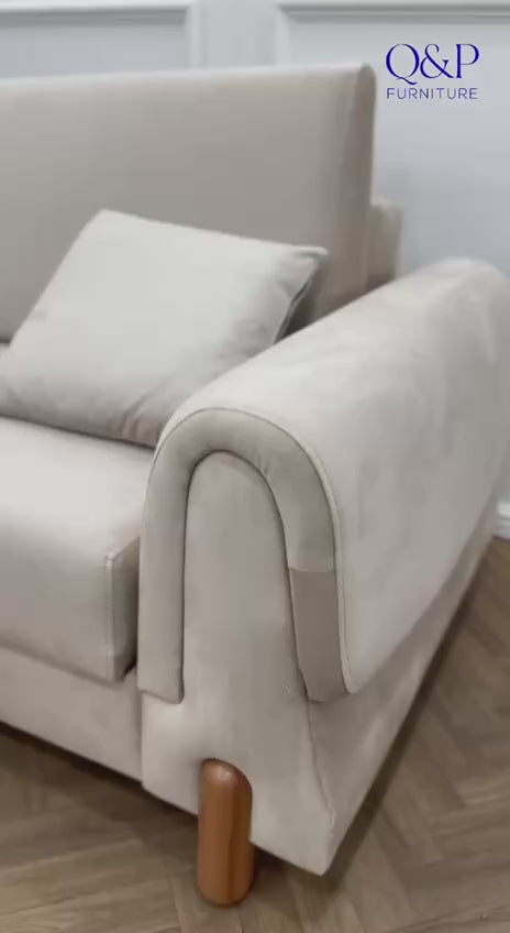 Lavender Corner Sofa bed storage