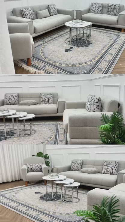 Flora Sofa Bed Set Teddy