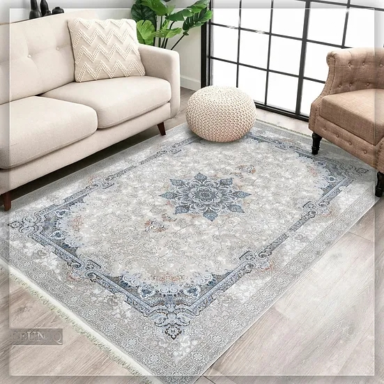 Roshan Persian Rug – Luxury Classic Medallion Design | QPF 111