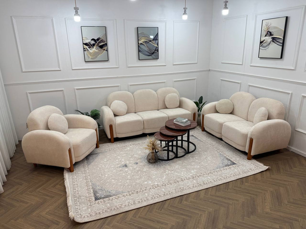 Daffodil Sofa Set – Modern 3+2+1 Living Room Sofa Collection
