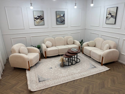 Daffodil Sofa Set – Modern 3+2+1 Living Room Sofa Collection